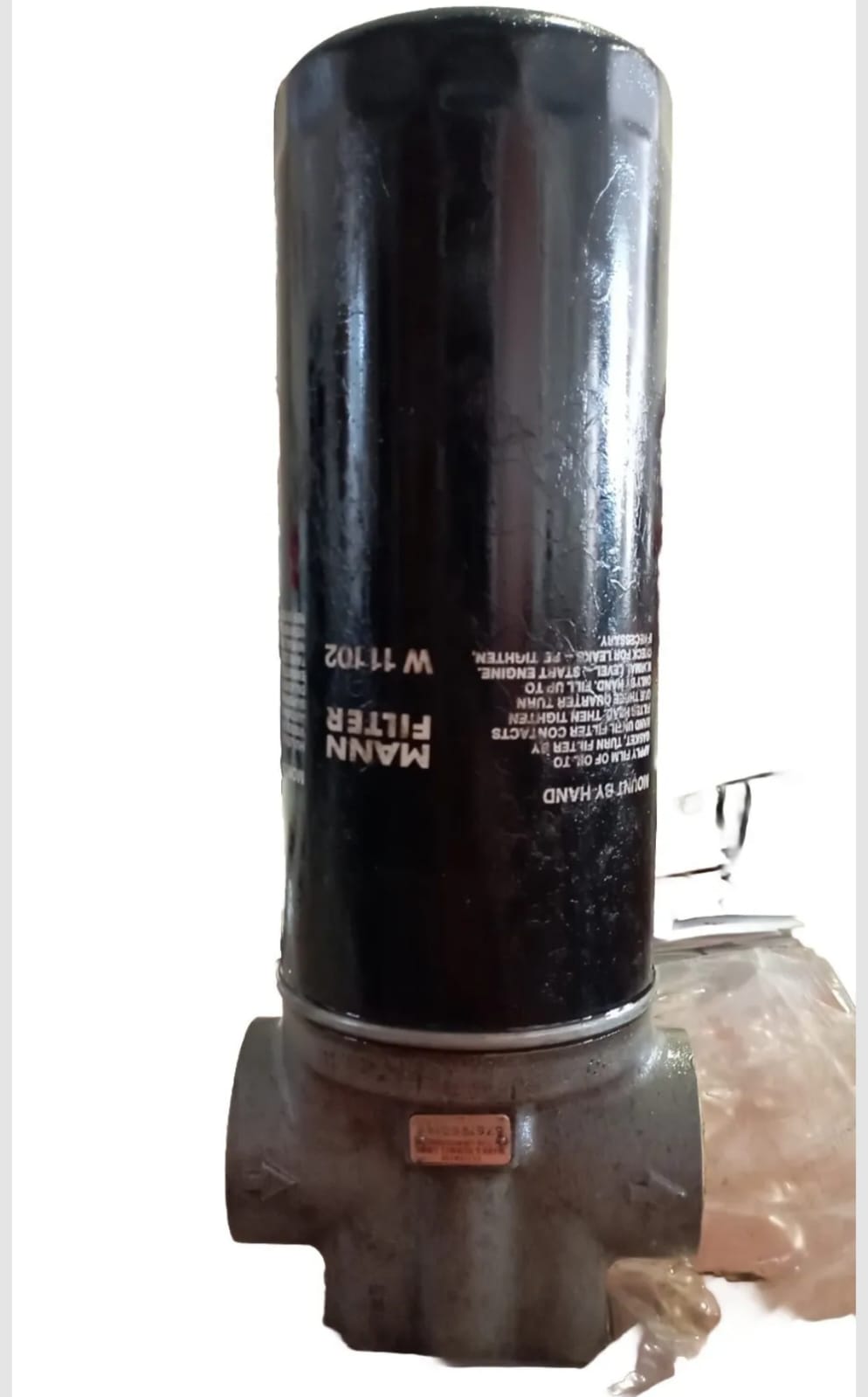 MANN W11102 OIL FILTER WITH HOLDER